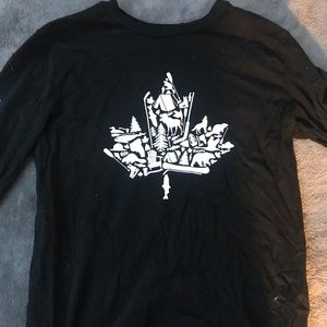 long sleeve canada roots shirt